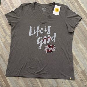 NWT Women’s UMass Life is Good Shirt